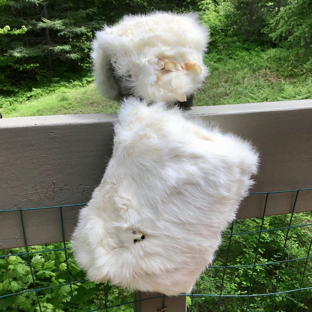 🌺Child’s Chinchilla Muff and Hat Set